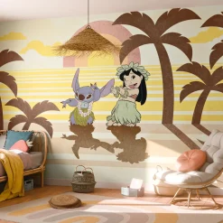 Papier peint panoramique XL LILO&STITCH 350 x 250 cm - 4MURS
