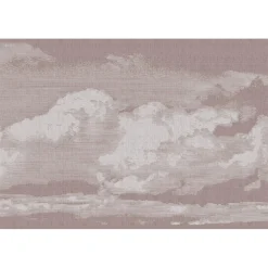 Papier peint panoramique XL NUBE 400 x 270 cm vieux rose - 4MURS
