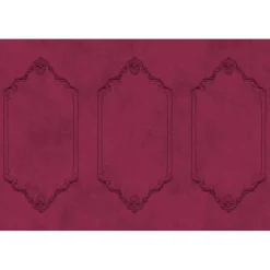 Papier peint panoramique XL AGNES 400 x 270 cm framboise - 4MURS