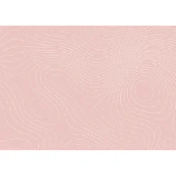 Papier peint panoramique XL ZENNA 400 x 270 cm rose poudré - 4MURS