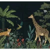 Papier peint panoramique XL NIGHT COLOR JUNGLE 300 x 270 cm - 4MURS