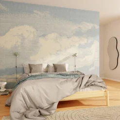 Papier peint panoramique XL NUBE 400 x 270 cm bleu ciel - 4MURS
