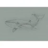 Papier peint panoramique XL WALLY 400 x 270 cm vert de gris - 4MURS