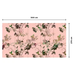 Papier peint panoramique XXL FLOWERFULL 500 x 270 cm - 4MURS