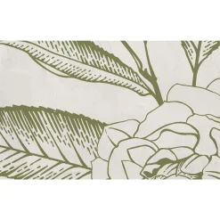 Papier peint panoramique XL RACIMO 400 x 270 cm vert olive - 4MURS