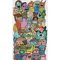 Papier peint panoramique L RICKY 159 x 280 cm - 4MURS
