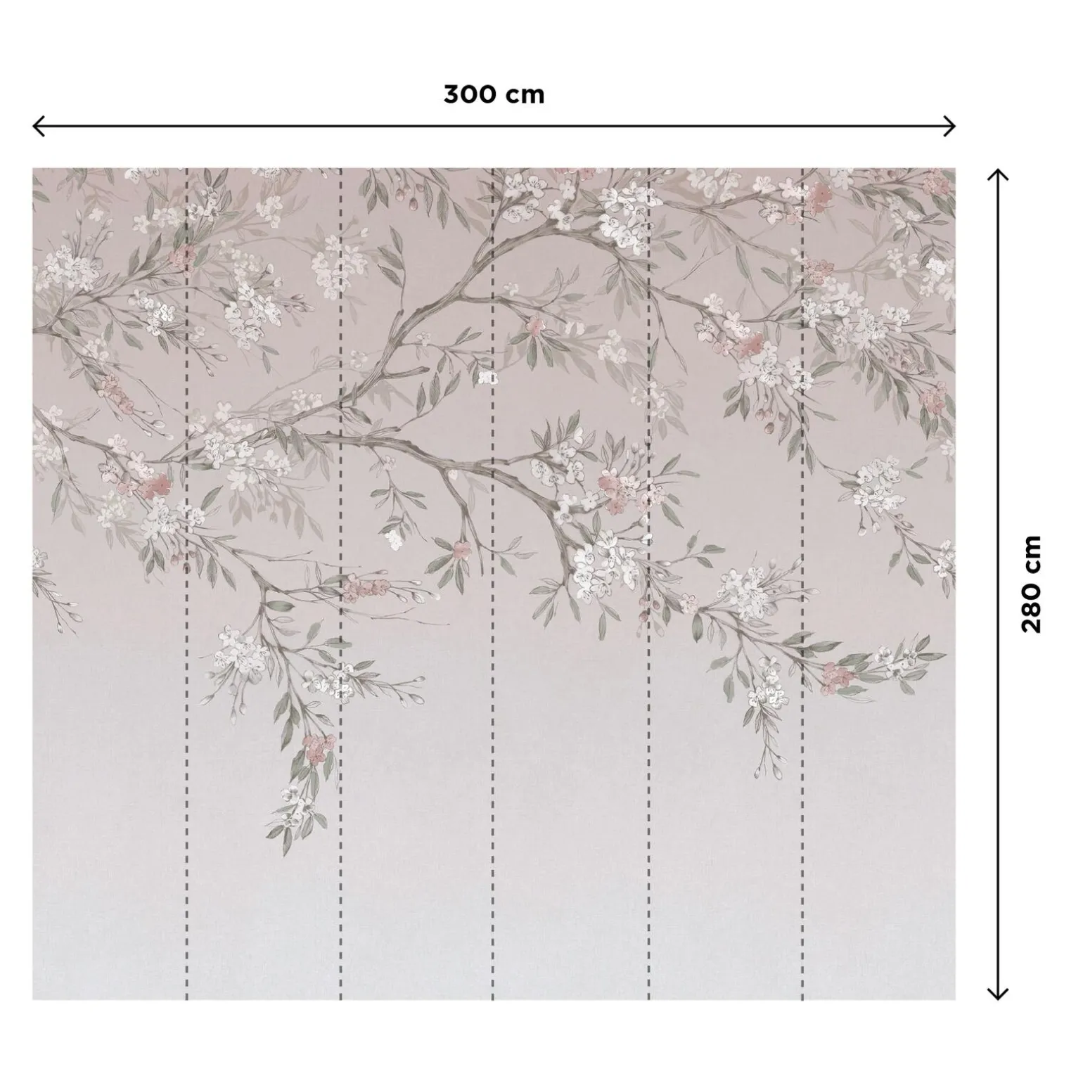 Papier peint panoramique XL SIBELIA 300 x 280 cm - 4MURS