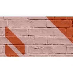 Papier peint panoramique XL JASPE 400 x 270 cm orange - 4MURS