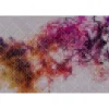 Papier peint panoramique XL PIXELCOLORS 400 x 270 cm rose fuchsia et orange sanguine