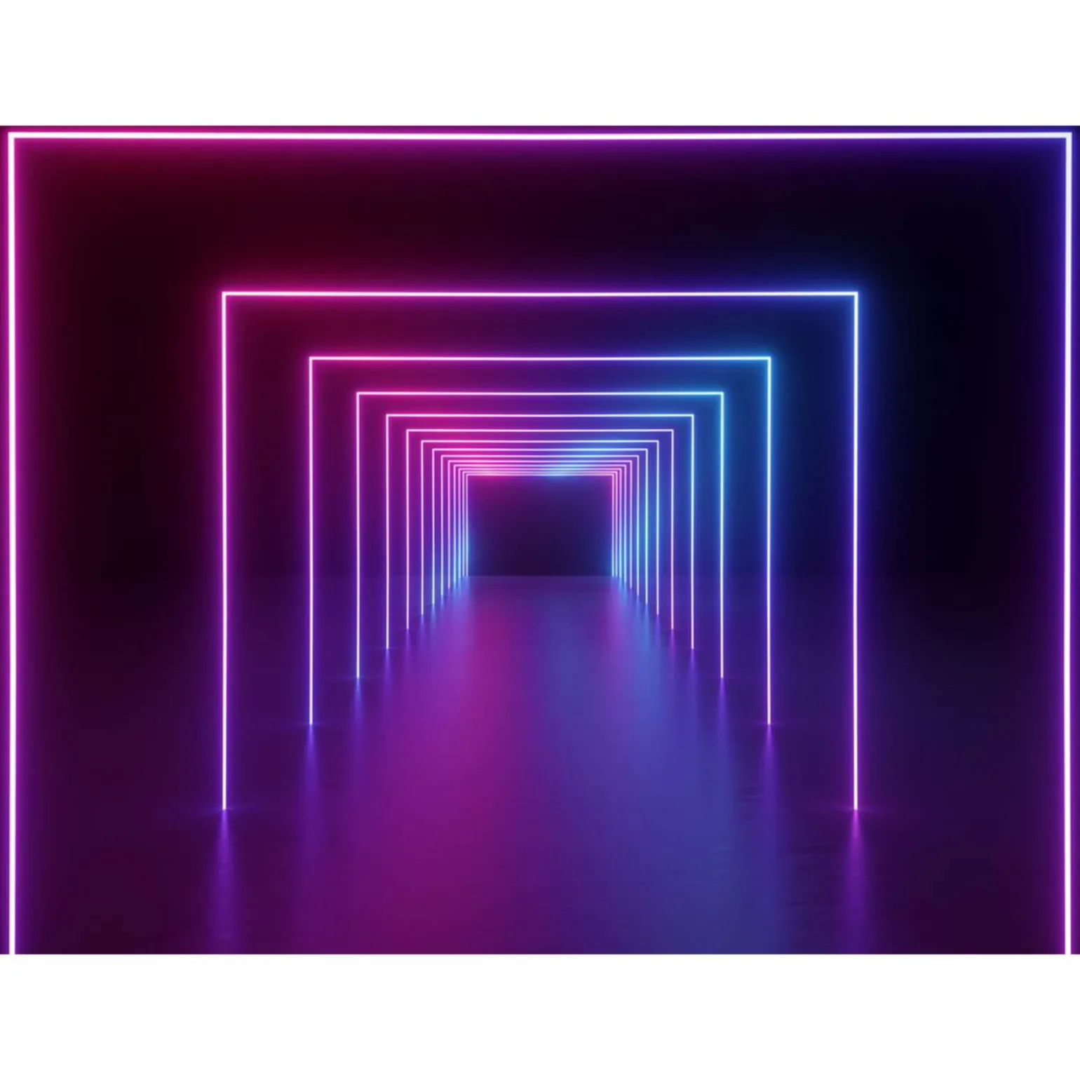 Papier peint panoramique XL NEON LIGHTS 350 x 255 cm - 4MURS