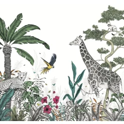 Papier peint panoramique XL DAY COLOR JUNGLE 300 x 270 cm - 4MURS