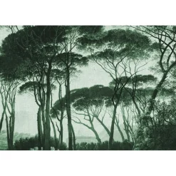 Papier peint panoramique XL BOSQUET 400 x 270 cm vert anglais - 4MURS