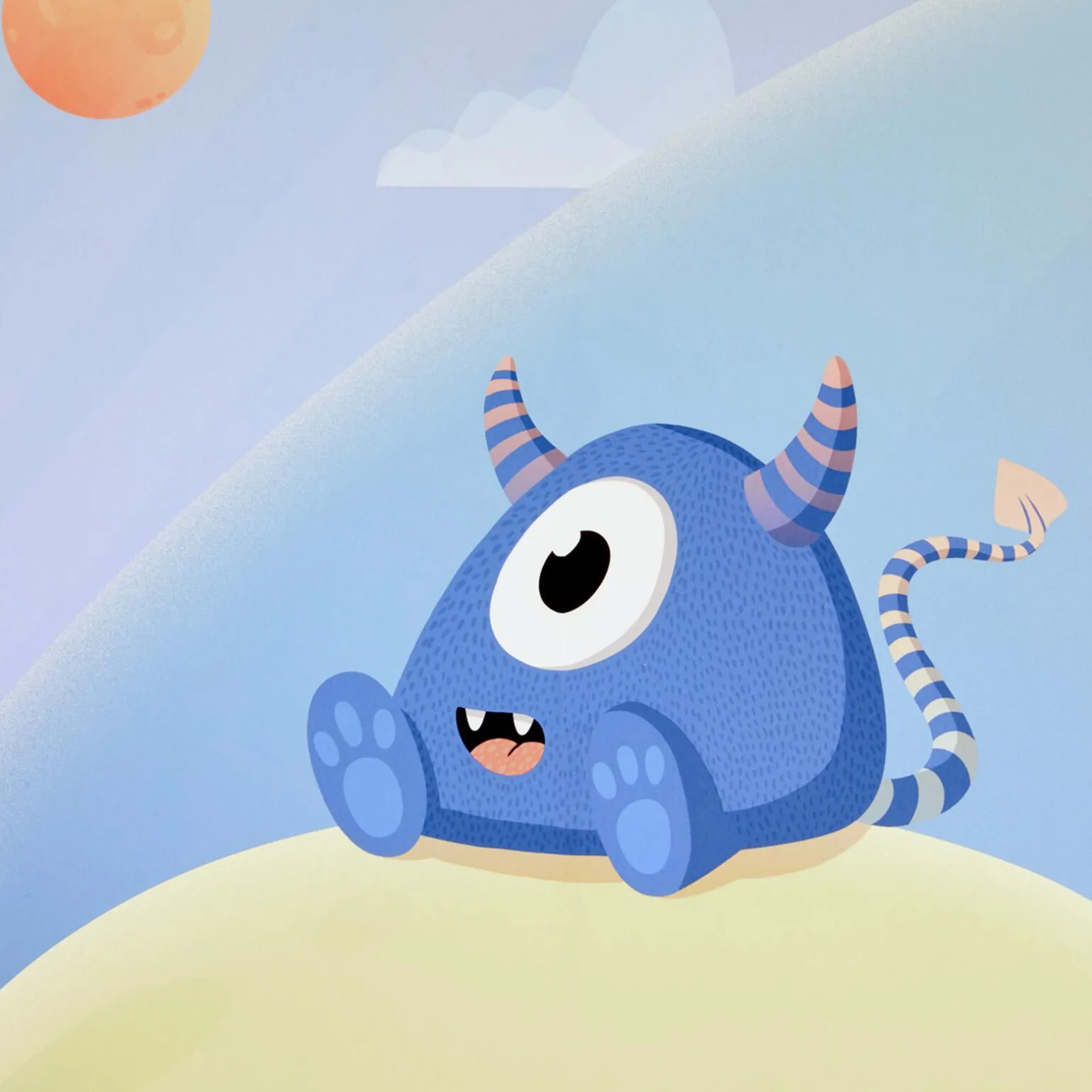 Papier peint panoramique XL MONSTER PARADISE 300 x 270 cm - 4MURS