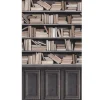 Papier peint panoramique L BOOKSHELF 159 x 280 cm - 4MURS