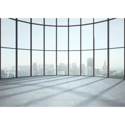 Papier peint panoramique XL CITY VIEW 400 x 270 cm bleu ciel - 4MURS