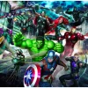 Papier peint panoramique XL MARVEL AVENGERS 300 x 280 cm - 4MURS