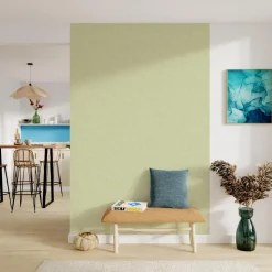 Papier peint vinyle SYDNEY coloris vert amande - 4MURS