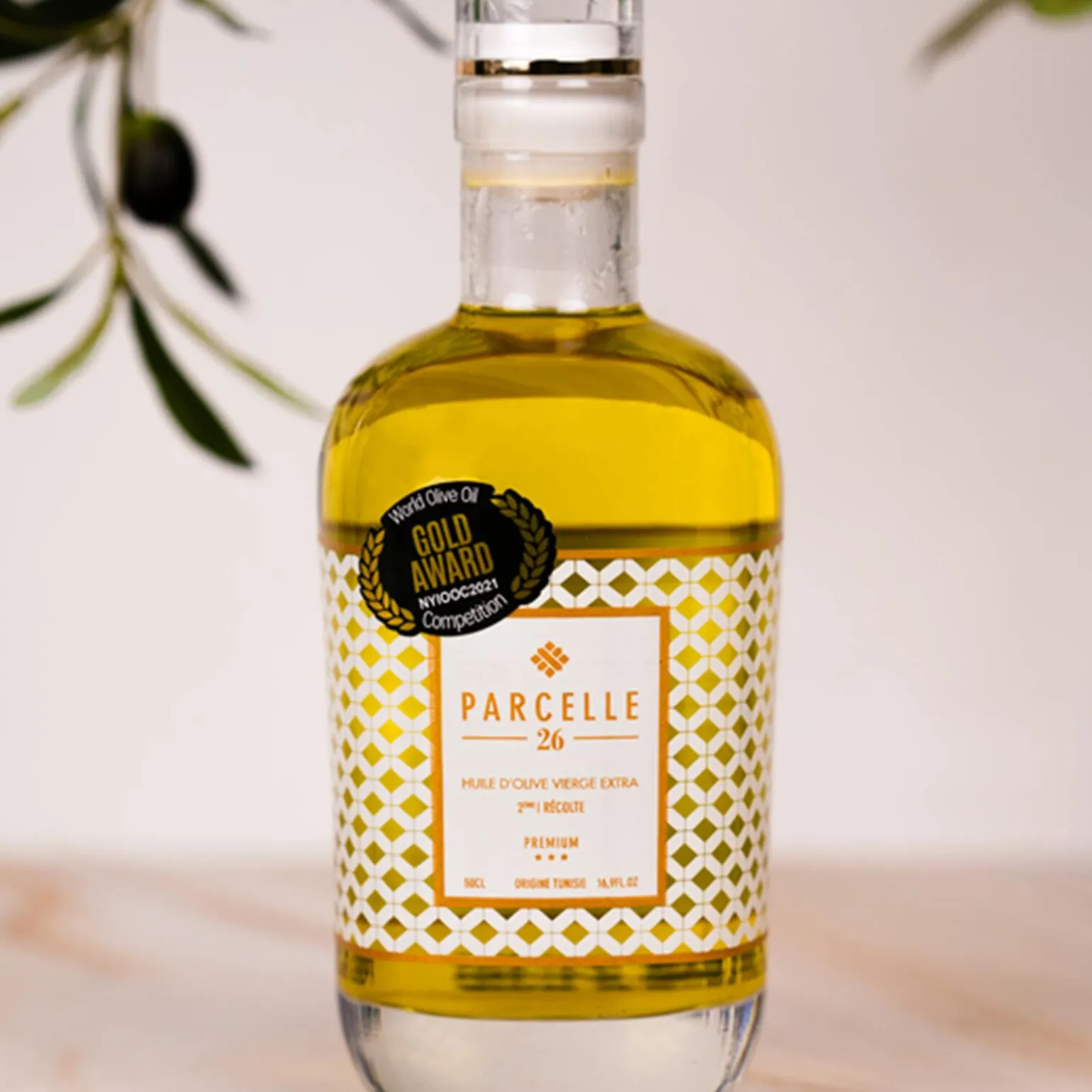 PARCELLE 26 Condiments HUILE D'OLIVE VIERGE EXTRA 2EME RÉCOLTE - 4MURS