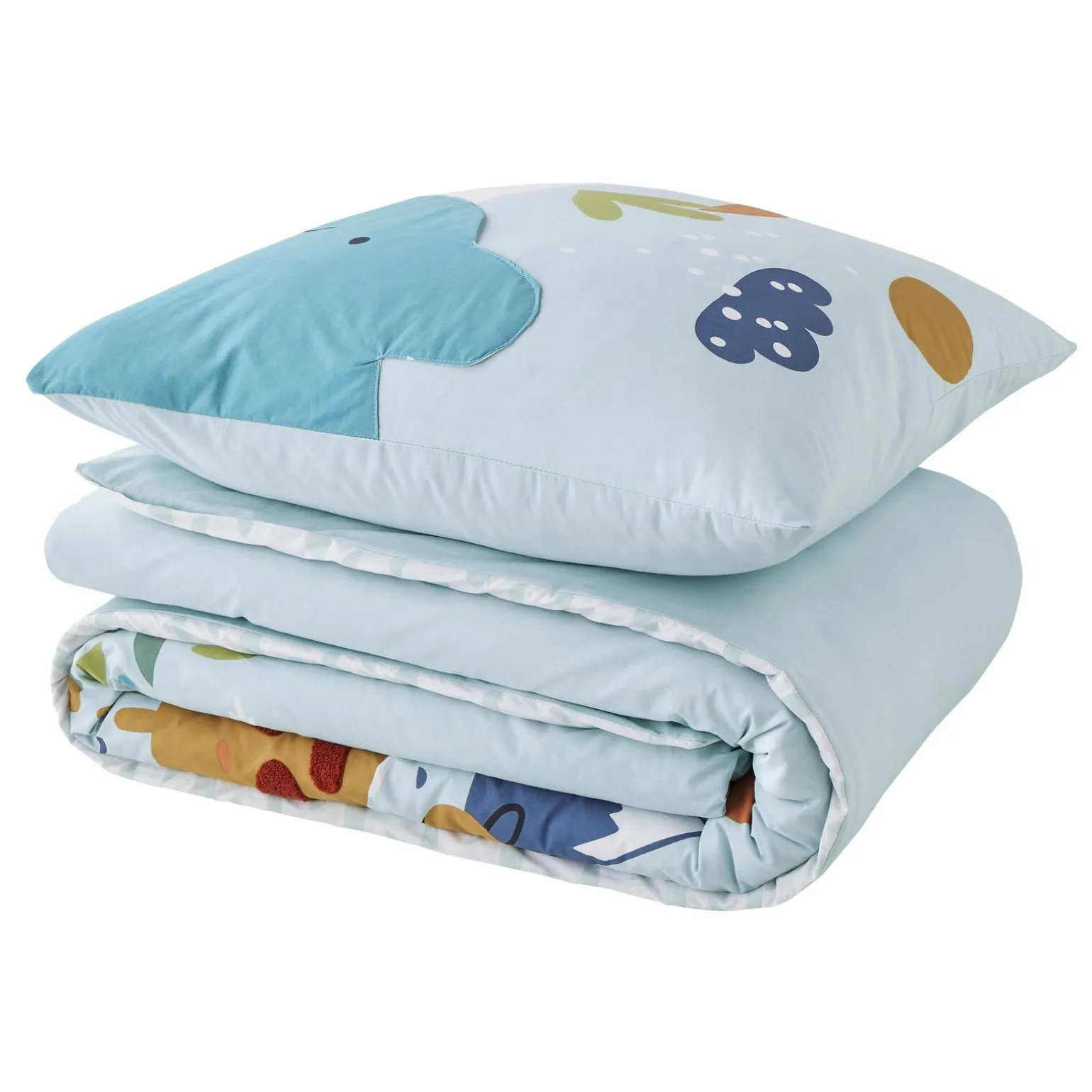 Parure de lit DILIA coloris multicolore 140 x 200 cm - 4MURS