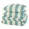 Parure de lit en toile de coton DEE vert jaune 260 x 240 cm - 4MURS