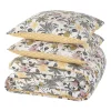 Parure de lit satin bio WAYAN coloris ocre 240 x 220 cm - 4MURS