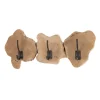 Patère ARACAJU coloris teck hauteur 20 cm - 4MURS