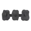 Patère EBENE coloris noir hauteur 20 cm - 4MURS
