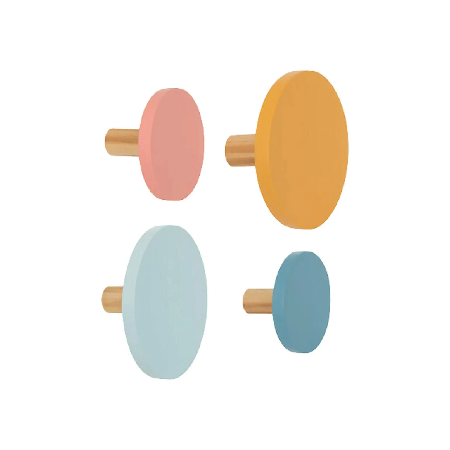 Patère OYA coloris multicolore - 4MURS