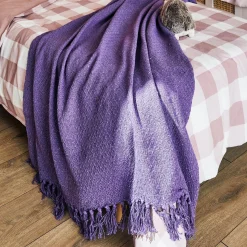 Plaid CRIXUS coloris violet - 4MURS