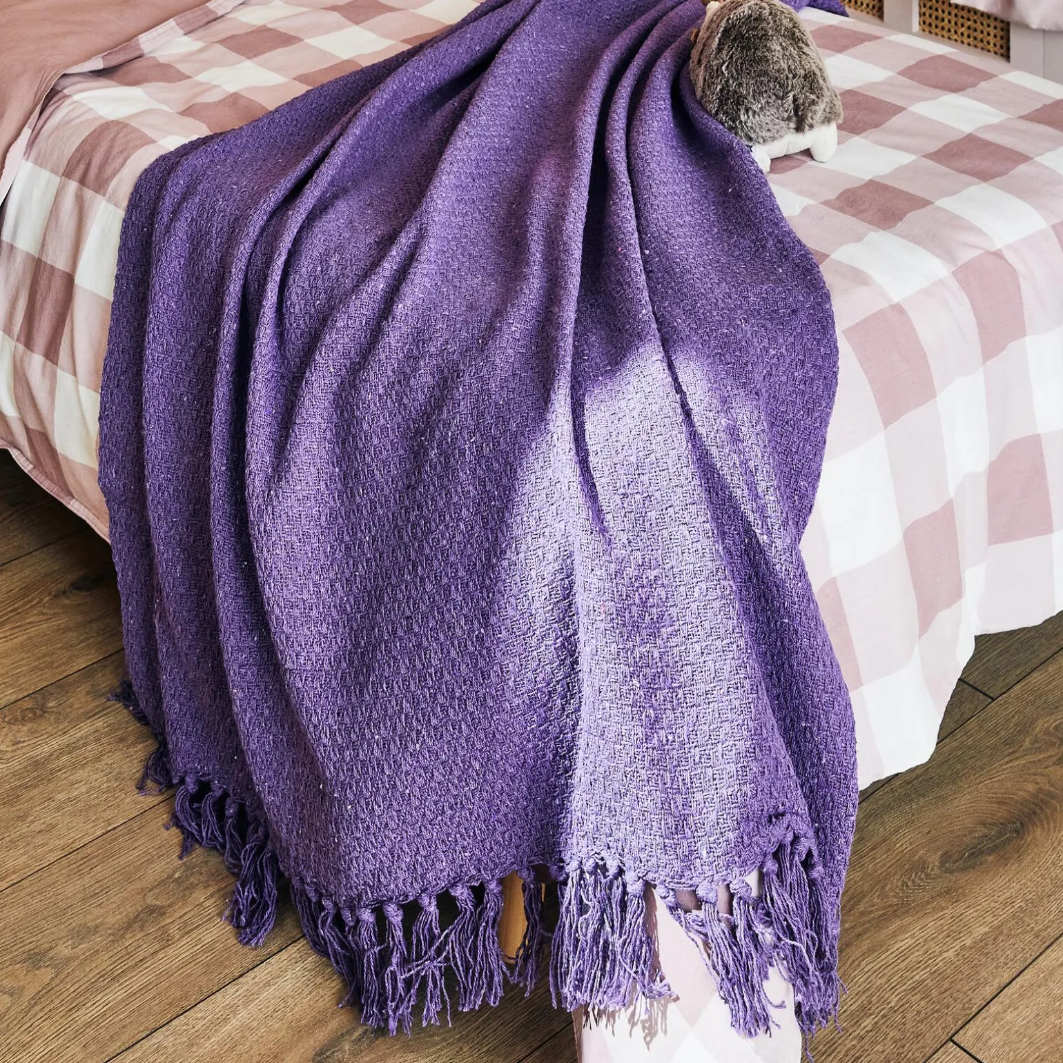 Plaid CRIXUS coloris violet - 4MURS
