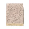 Plaid franges EDEN coloris beige - 4MURS