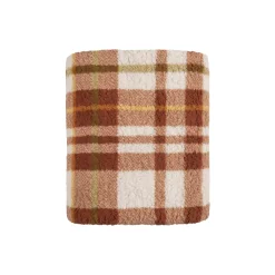 Plaid HAZEL coloris Orange tanné - 4MURS
