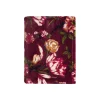 Plaid SUZANNE coloris bordeaux - 4MURS