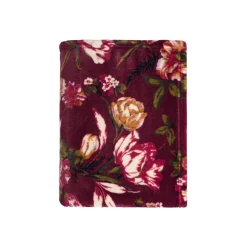 Plaid SUZANNE coloris bordeaux - 4MURS
