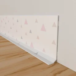 Plinthe déco TRIANGOLO coloris rose - 4MURS