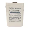 Poubelle MON COMPOST coloris beige - 4MURS