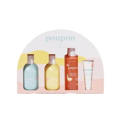 POUPON Coffret cosmétique VOYAGE P'TIS AVENTURIERS musc blanc et de fleur d’oranger