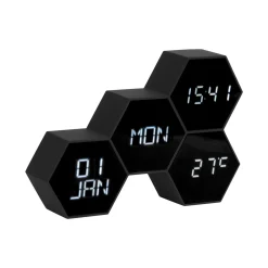 Present Time Horloge à poser TETRIS coloris noir - 4MURS