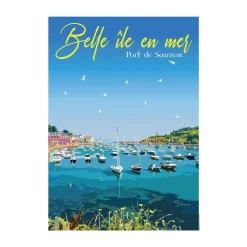 PRINTYMANIA Affiche BELLE ÎLE EN MER 30 x 40 cm - 4MURS