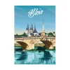 PRINTYMANIA Affiche BLOIS 30 x 40 cm - 4MURS