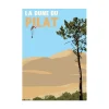 PRINTYMANIA Affiche DUNE DU PILAT 30 x 40 cm - 4MURS