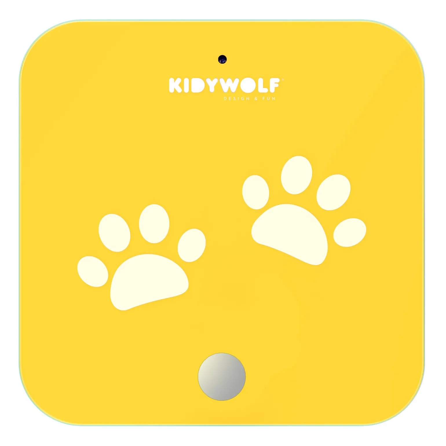 Pèse personne KIDYTED coloris jaune - 4MURS