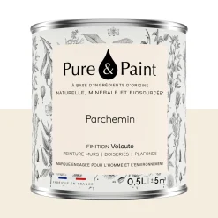 Pure and Paint Peinture Peinture Parchemin 0,5 L - 4MURS
