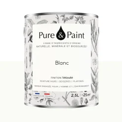 Pure and Paint Peinture Peinture blanc 2,5 L - 4MURS
