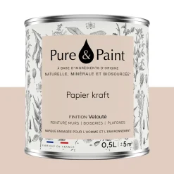 Pure and Paint Peinture Peinture papier kraft 0,5 L - 4MURS