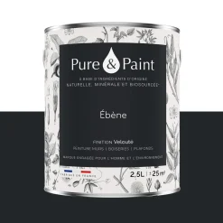 Pure and Paint Peinture Peinture ébène 2,5 L - 4MURS