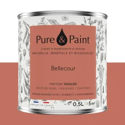 Pure and Paint Peinture Peinture BELLECOUR 0,5 L - 4MURS