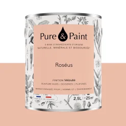 Pure and Paint Peinture Peinture Roseus 2,5 L - 4MURS