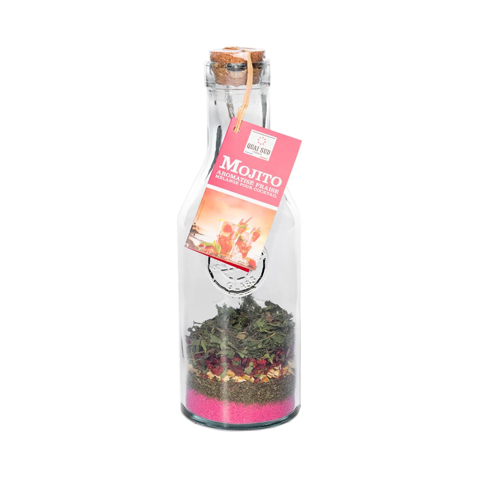 QUAI SUD Mélange pour cocktail MOJITO FRAISE - 4MURS