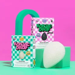 RADISH GANG Eponge KONJAC DROP PURE coloris vert - 4MURS